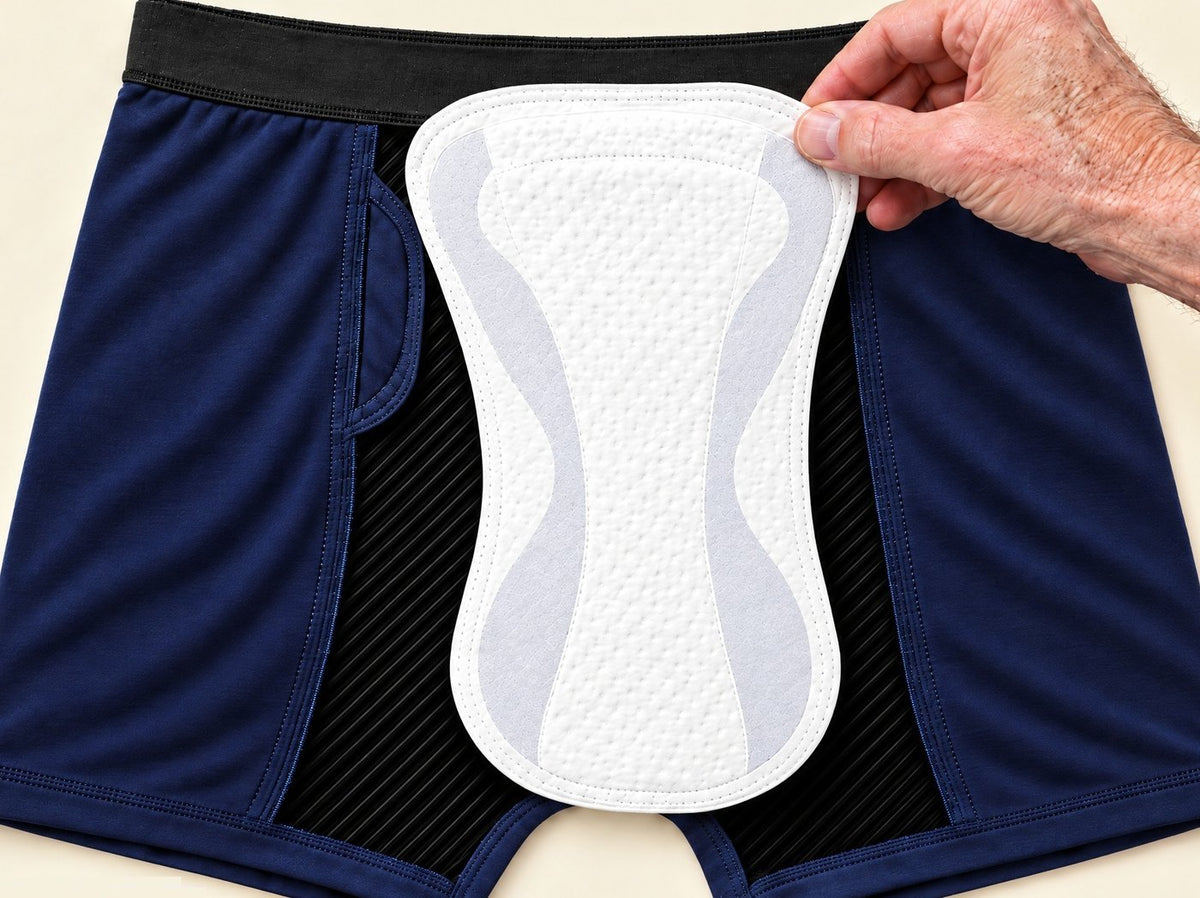 Thin guard sliding into the Dryden inner pouch
